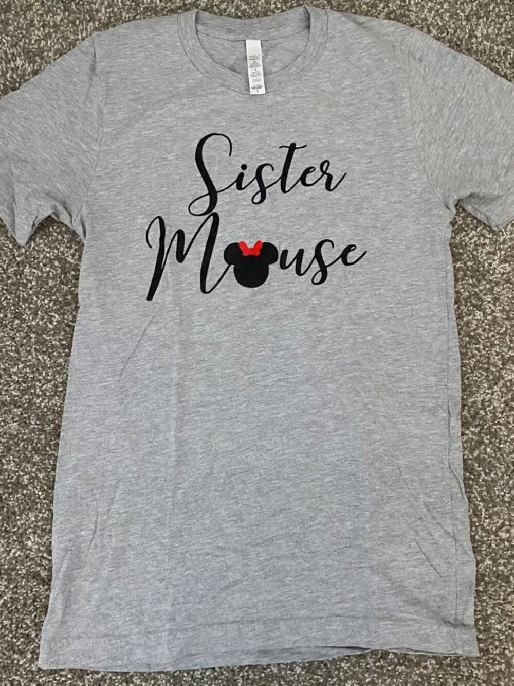 Sister Mouse T-Shirt | Cute Disney-Inspired Graphic Tee